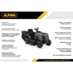 Alpina AT4 98 HA - Tracteur tondeuse thermique – Image 4