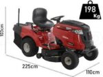 MTD TRACTOR DESCARGA TRASERA OPTIMA LN 200 H, 105CM, MOTOR MTD 679CC BICILINDRICO HIDRÓSTATICO – Image 3